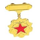 VANZACK Veteran Medal Medals Kit Independence Day Costume Militarys Badge Party Prizes Soccer Games Prizes Award Medals Memorial Brooch Award Brooches Kid Toys Alloy Suite Lapel Child