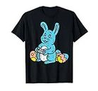 Rabbit Bunny Playing Video Games Boys Easter Gaming Gamer Camiseta