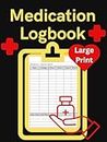 Medication LogBook: An Organizer for Seniors to Record Medicines/Supplements and Side Effects (Kindle Scribe Only) (English Edition)
