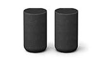 Sony SA-RS5 Wireless Rear Speakers with Built-in Battery for HT-A7000/A5000/A3000 and STR-AN1000,Black