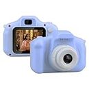 VGRASSP Kids Camera with Self Timer (with 8 GB Class 10 SD Card) (Blue)