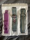 Fitbit Versa 2 watch bands (3) for womens and Watch Case Covers (6)