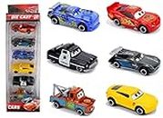PRIME DEALS Metal Die Cast Mini Racers Derby Racers Series Small Metal Vehicles Cars for Competition and Story Play Metal Toy Car Play Set for Kids 6-Pack