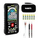 KAIWEETS Digital Multimeter Voltmeter Smart Electrical Tester Measures Voltage Current Resistance Continuity Capacitance Temperature Frequency Auto Ranging 10000 Counts TRMS (without battery)