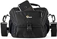 Lowepro Nova 160 AW II, Shoulder Bag for DSLR and Mirrorless Cameras, Black, (LP37119-PWW)
