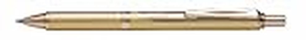 Pentel EnerGel BL407X-A - Bolígrafo roller (ancho de traza 0,35 mm, diámetro bola 0,7 mm, tinta negra), color dorado