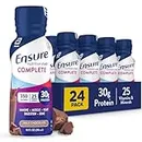 Ensure COMPLETE Nutrition Shake, 30g of High-Quality Protein, Meal Replacement Shake, with Nutrients for Immune Health, Chocolate, 10 fl oz, 24 Count