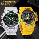 Waterproof Sports Watch Men Digital Wristwatch LED Electronic Male Watches SMAEL
