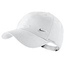 Nike Kid's Metal Swoosh Heritage 86 Cap - White/Metallic Silver, One Size