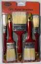 NEW 5 Pack House Wall,Trim Paint Brush Set for Home Exterior or Interior Brushes