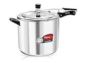 Pigeon by Stovekraft 12 Litre Classic Aluminium Inner Lid Non-Induction base Pressure Cooker (Silver) BIS Certified