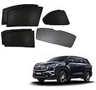 Kozdiko Car Window Custom Fit Sun Shades Fix with Dicky Non Magnetic Curtains Mesh Compatible for Toyota Innova Hycross