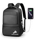 TRUE HUMAN EMPEROR® Anti-Theft Bagkpack With USB Charging Port Laptop bag/Office bag/College bag/Travel bag with Anti -Theft back pocket (LEGEND)