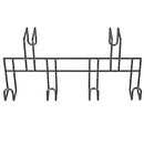 Easy-Up Pro 4 Hook Portable Bridle & Tack Rack for Horse Enthusiasts | Versatile & Strong | Ideal for Farm, Barn, & Equestrian Use | Color Gray Armor