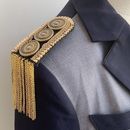 Handmade Brooch Long Chain Shoulder Jewelry Clothing Accessories  Men Women
