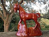 Vintage Breyer Horse Stallion Filly Thoroughbred Quarter Brown Pottery 8/7 ❤️J8