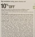 HOME DEPOT 10% Off OR 24 Months No Interest w/HD Card Coupon Exp. 5/8/24