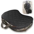 URMONA Portable Hunting Seat Cushion, 11.4 x 15.7 x 2.8in Thicken Lightweight Outdoor Cushion, Waterproof Sponge Dirty Proof Pad for Hunting, Camping, Stadium, Outdoor Sports, Fishing-C