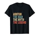 Ashton the man the myth the legend T-Shirt