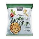 New Zealand Apple Products Dried Apple Chips - Baked Sliced Apple Snack Packs - A Naturally Sweetened Non-Sugar Vegetarian Apple Crisp - Healthy Non-GMO Delicious Flavored Vegan Snacks 30g