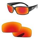 PapaViva Replacement Lenses for Costa Del Mar Caballito Pro+ Fire Red Polarized