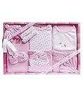 EIO Baby's Cotton New Born Baby Clothing Gift Set -13 Pieces (Pink)