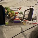 Nintendo 2DS 2GB Console with Mario Kart 7 - Black/Blue Mint Condition