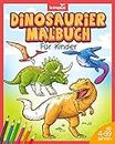 Dinosaurier Malbuch für Kinder: Mein tolles Dino Buch zum Ausmalen mit spannenden Fakten und Hintergrundwissen. Dino-Motive für Jungen und Mädchen ab 4 Jahren, die Spaß am Malen haben.