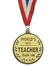 Atpata Funky World's Best Teacher Gold Medal