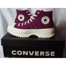 Zapatos Chuck Taylor Converse All Star Hi Lugged púrpura para hombre 9,5 para mujer 11,5