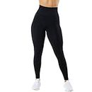 Clode Seamless Leggings for Women UK High Waist Quick Drying Stretch Gym Trousers Solid Color Slim Fit Sports Fitness Pants Yoga Running Tights Clothes C-122