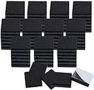 XYWHPGV 80pcs Furniture Felt Pads Square 1" Furniture Grippers Self Stick -Resistant Prevent Scratch Pads for Cabinet Chair Feet Leg Protector Gray(ca1b6 9a88d 3ecfe 3e29c 4e687 fcdb6
