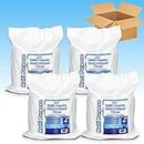 Wet Wipes Bulk Buy - 4 x 800 Count Refill Bags (3200 Wipes) Value Pack - For Upward Pull Dispenser Ideal For Public Use