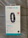 Fitbit Alta HR Fitness Wristband Activity Tracker Blue/Grey Large Original Box