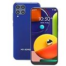 Cell Phone, 4GB RAM 64GB ROM Unlocked Smartphone 6.53in IPS HD Screen 13MP rear camera Face ID Detection 4000mAh Long Battery Life, 2G /3G Dual SIM Dual Standby Mobile Phone for Android 11(Blue)