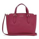 Miraggio Cara Solid Pink Handbag for Women with Detachable & Adjustable Sling/Crossbody Strap