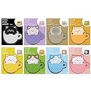 Provone 8 Packs Cat Sticky Notes, Cute Animal Sticky Notes Cartoon Teacup Cat Sticky Note Pads, Kawaii Stationary Self-Adhesive Sticky Pads Memo Pads for Office School Stationary Supplies, 240 Sheets