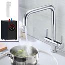 Nes Home Instant Kochendes Wasser Küchenhahn Chrom, Filter, Heiztank