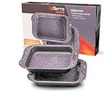 DaTerra Cucina Covered Roaster - With Natural Nonstick Ceramic Coating, Safe For StoveTop and Oven Use
