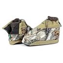 UIIHUNT Insulated Boot Covers, Hunting Boot Insulators, Water-Resistant, Lightweight Warmth, Premium Cold Weather Protection for Hunting, Tree Stand & Saddle Accessories (Tree Camo, Large)