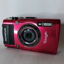 OLIMPUS STYLUS TG-3 Tough　RED オリンパス コンパクト デジタルカメラ 美品 オマケ付き