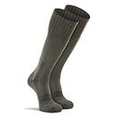 FoxRiver Men's Wick Dry Maximum Medium-weight Military Mid-calf sports fan socks, Foliage Green, Large US