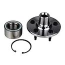 KUSATEC 521000 Rear Wheel Bearing and Hub Assembly Compatible with Ford Explorer 2002-2010, Sport Trac 2007-2010, Lincoln Aviator 2003-2005, Mercury Mountaineer 2002-2010, 5 Lug Bolts