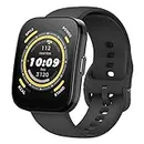 Amazfit Bip 5 Smartwatch Health and Fitness Tracker for Men and Women, 1.91” Display, Bluetooth Phone Calls, 24H Heart Rate, SpO2 & Stress Monitoring (Soft Black)