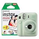 Fujifilm Instax Mini 12 Instant Camera with 20 Shot Film Pack - Mint Green
