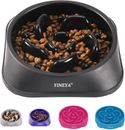 Slow Feeder Dog Bowl for Small Breeds - Puzzle Feeder for Slow Eating, 1-2 Cups