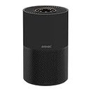 AROVEC Air Purifier H13 True HEPA Filter, Air Cleaner for Home, Bedroom, Removes 99.97% Airborne Contaminants, Germs, Smoke, Dust, Pollen, Odours & Allergens, Quiet Sleep Mode, Child Lock, Black