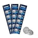 PGSONIC CR2016 3V Lithium Coin Battery (15-Pack), Powerful, Reliable and Leak-Free