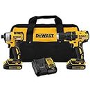 DEWALT - 20V MAX Power Tool Combo Kit, Cordless Power Tool Set, 2 Tools with 2 Batteries and Charger Included (DCK277D2)
