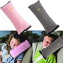 Bujingyun 2pc-Universal Car Safety Belt Protect, Shoulder Pad, Adjust Vehicle Seat Belt Cushion For Kids and Adults